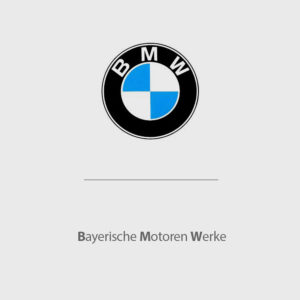BMW | Một số gợi ý đặt tên thương hiệu mới - logoaz