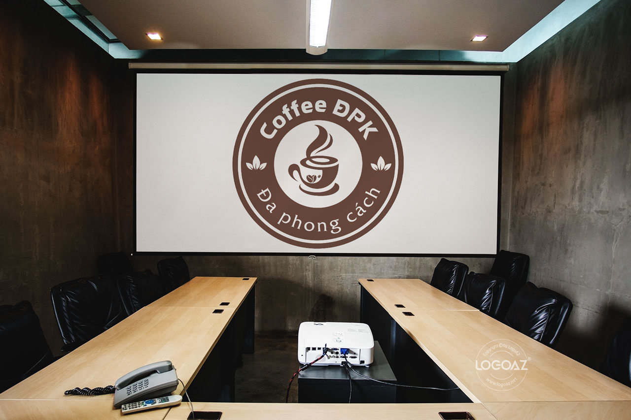 Thiết Kế Logo Thương Hiệu COFFEE DPK Tại LOGOAZ