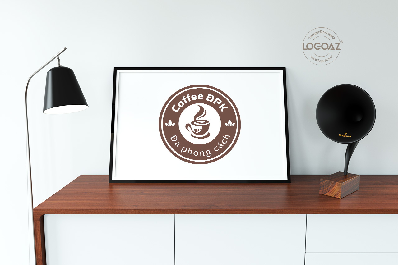 Thiết Kế Logo Thương Hiệu COFFEE DPK Tại LOGOAZ