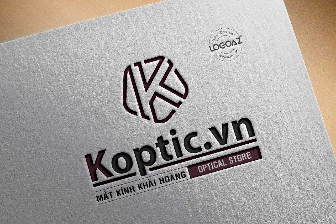 Thiết Kế Logo Thương Hiệu KOPTIC.VN Tại LOGOAZ