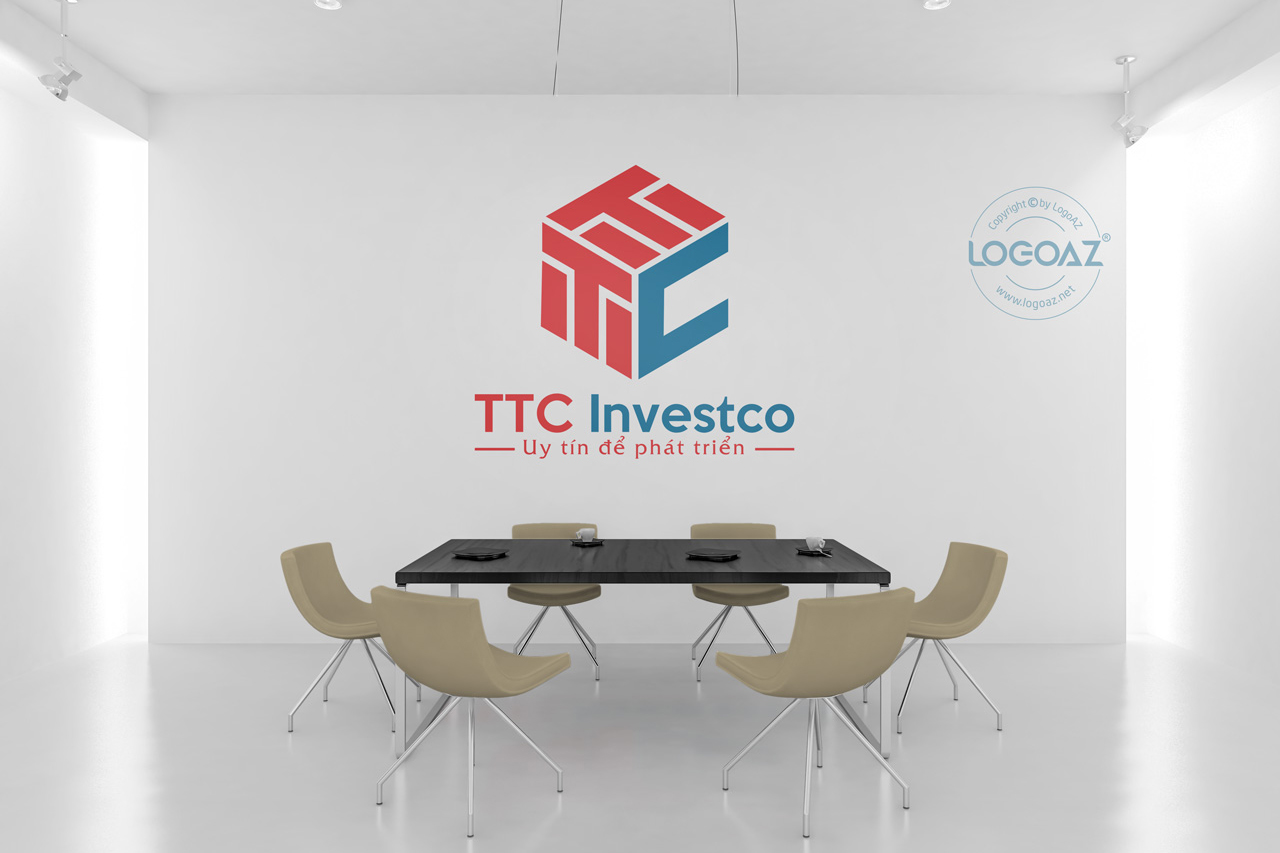 Thiết Kế Logo Thương Hiệu TTC INVESTCO Tại LOGOAZ