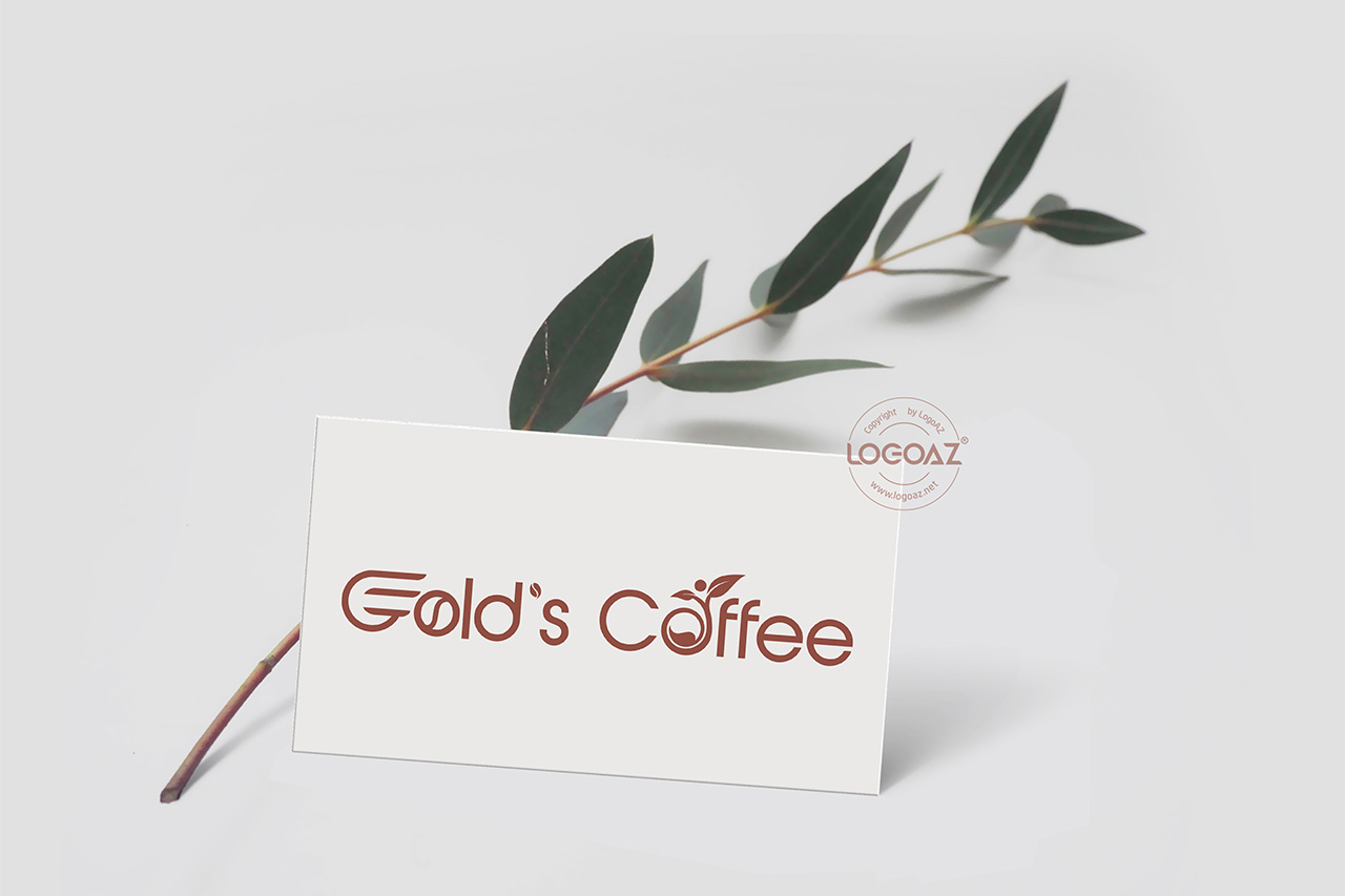 Thiết Kế Logo Thương Hiệu GOLD’S COFFEE Tại LOGOAZ