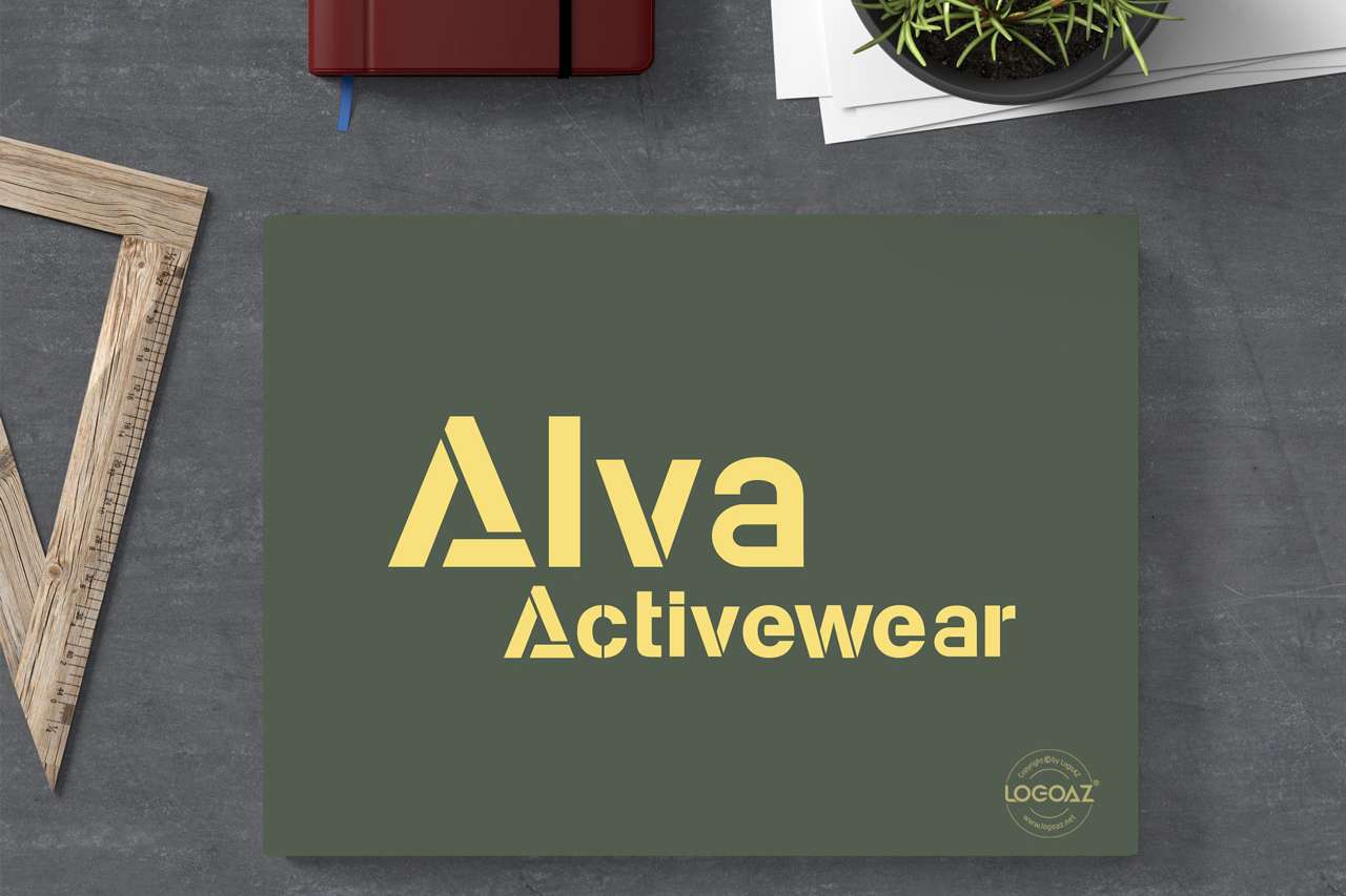 Thiết Kế Logo Thương Hiệu ALVA ACTIVEWEAR Tại LOGOAZ