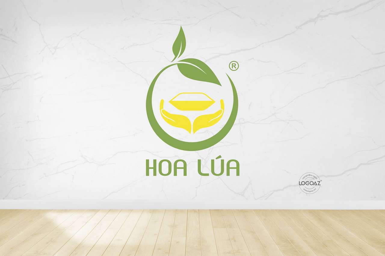 Thiết Kế Logo Thương Hiệu HOA LÚA Tại LOGOAZ